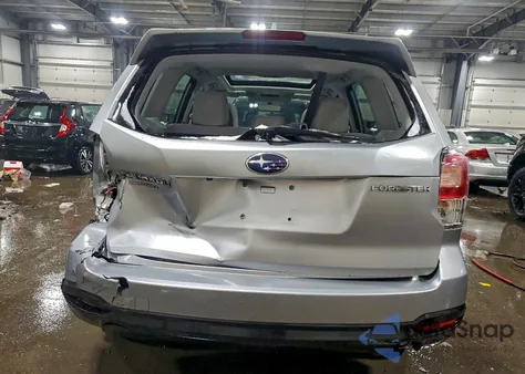 2018 Subaru Forester 2.5I Premium из США, поврежденный, VIN JF2SJAGC0JH529058